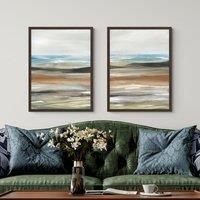 Set of 2 Nature's Many Layers Framed Prints