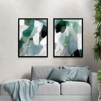 Set of 2 Aegean Waters Framed Prints