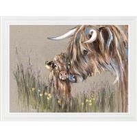 Heather & Buttercup by Louise Luton Framed Picture
