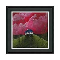 Cherry Top Cottage by Geoff Beckett Framed Picture