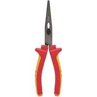 C.K Redline VDE Insulated Straight Snipe Long Nose Pliers - 200mm