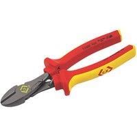 CK RedLine Electricians VDE High Leverage Chrome Vanadium Steel Side Cutters