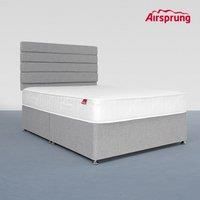 Airsprung Small Double Comfort Mattress With Silver Divan