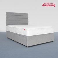 Airsprung Small Double Hybrid Mattress With 2 Drawer Silver Divan