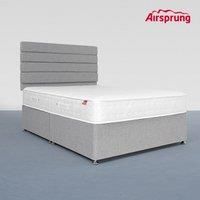 Airsprung Double Pocket 1000 Comfort Mattress With Silver Divan
