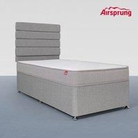 Airsprung Single Kids Wellness Mattress With Silver Divan