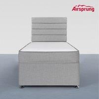 Airsprung Single Kids Wellness Mattress With 2 Drawer Silver Divan