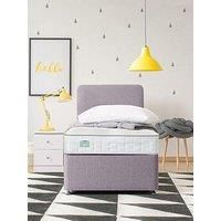 Airsprung Luna Comfort Quilted Divan With Storage Options - Headboard Included - Fsc Certified