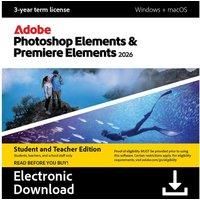 ADOBE Photoshop Elements & Premiere Elements 2026 Student & Teacher Edition - 3 years for 1 user (download)