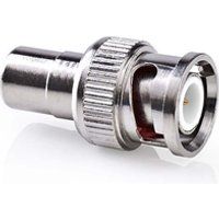 Pro Signal 50 Ohm Phono Socket To BNC Plug Adaptor