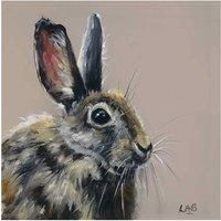 Louise Brown (Bright Eyes Canvas Print, Multi Coloured, 30 x 30cm