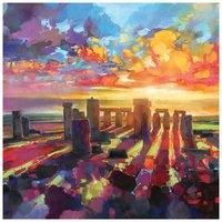 The Art Group Scott Naismith (Stonehenge Equinox) 60x60cm