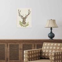 The Art Group Helen Ahpornsiri (Autumn Stag) 30x40cm Wall Art