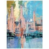 Joanne Last WDC100722 60 x 80 cm (The Power Rose), Multi-Colour, 60 x 80 x 3.8 cm