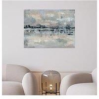 Soozy Barker WDC100723 Canvas Print 60 x 80 cm (distant reflections), Multi-Colour, 60 x 80 x 3.8 cm