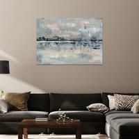 Soozy Barker WDC96378 Printed Canvas 85 x 120 cm (distant reflections), Multi-Colour, 85 x 120 x 3.8 cm
