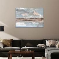 Soozy Barker WDC96379 Printed Canvas 85 x 120 cm (Sand Taupe), Multi-Colour, 85 x 120 x 3.8 cm