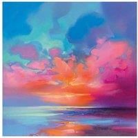 Scott Naismith WDC98358 85 x 85 cm (Creation of Blue 2), Multi-Colour, 85 x 85 x 3.8 cm