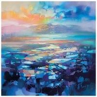 Scott Naismith WDC98365 85 x 85 cm (Raisonnace of the Hebrides 2), Multi-Colour, 85 x 85 x 3.8 cm
