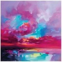 Scott Naismith WDC98366 85 x 85 cm Vortex Canvas Print, Multi-Colour, 85 x 85 x 3.8 cm