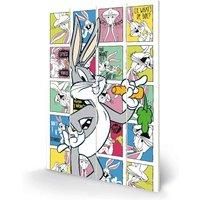Pyramid International Looney Tunes bugs Bunny Panels Small Wood