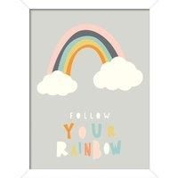 The Art Group Follow Your Rainbow Framed Print
