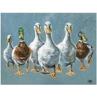 The Art Group Louise Brown (Reservoir Ducks) 60x80cm Canvas