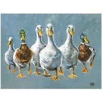 The Art Group Louise Brown (Reservoir Ducks) 40x50cm Canvas