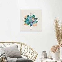 The Art Group Summer Thornton (Lotus Flower) 40x40cm Wall Art