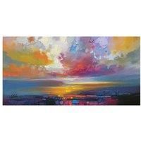 The Art Group Scott Naismith (Uig Clouds) 50x100cm