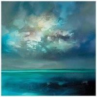 Art Group AFWDC98244 The Scott Naismith Isle of Skye Emerges Canvas Print, Cotton, Multicolour, 85 x 85 x 1.3 cm
