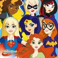 Dc Super Hero Girls characters Close Up 40X40