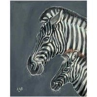 The Art Group Louise Brown (Z Is For Zebra) 40x50cm Canvas