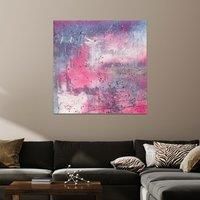 The Art Group Soozy Barker (Neon Pink) 85x85cm Wall Art