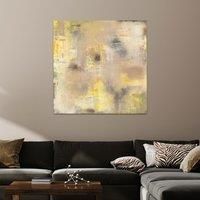 Art Group The Soozy Barker (Nordic Stone) -Canvas Print 85 x 85cm, Wood, Multi-Colour, 85 x 85 x 1.3 cm