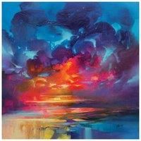 Art Group The Scott Naismith (Liquid Light 3) -Canvas Print 85 x 85cm, Wood, Multicolour, 85 x 85 x 1.3 cm