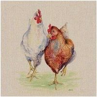 Jane Bannon Canvas, Multi-Colour, 40 x 40 cm