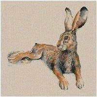 Jane Bannon Sacha Canvas Print, Multi-Colour, 40 x 40 cm