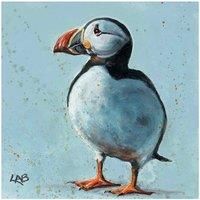 Louise Brown Canvas, Multi-Colour, 30 x 30 cm