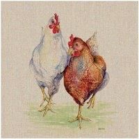 Jane Bannon Canvas, Multi-Colour, 30 x 30 cm