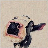 Jane Bannon Judy Canvas Print, Multi-Colour, 30 x 30 cm