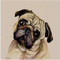 Jane Bannon Pringle Canvas Print, Multi-Colour, 0.96 x 60 x 3 cm