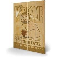 Cartoon Network Wooden Wall Art, Multi Coloured, 40 x 59cm