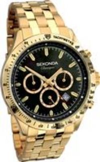 Sekonda Classique Men's Gold Plated Bracelet Watch