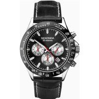 SEKONDA Womens Multi dial Quartz Watch with Leather Strap 1648E.27