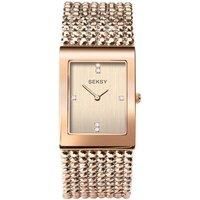 Sekonda Seksy Shimmer Ladies Crystal Set Bracelet Watch 2724