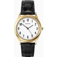 SEKONDA gents classic watch 3623 Black  Strap RRP £29.99