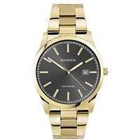 Sekonda Mens Gold Plated Watch 30008