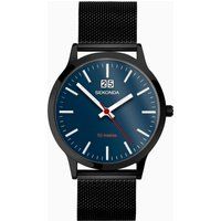 Sekonda Sekonda Nordic Men's Watch | Black Case & Black Stainless Steel Mesh Bracelet with Blue Dial | 30075