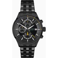 Sekonda Speed Mens 44mm Quartz Watch in Black with Analogue Date Display, and Black Stainless Steel Strap 30111
